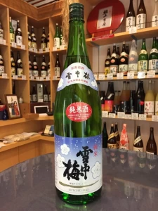 雪中梅純米酒1.8L